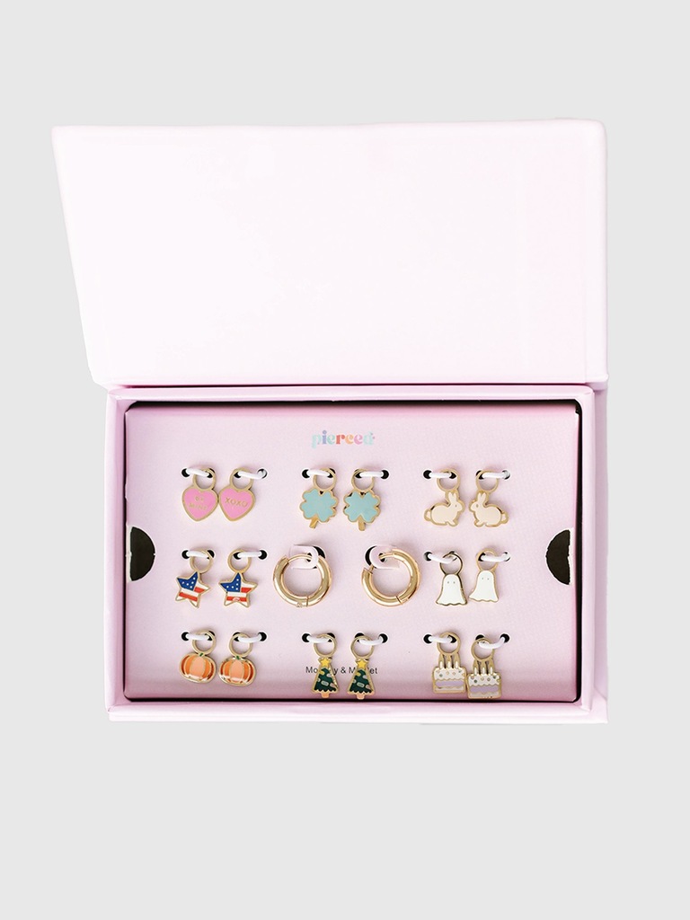 Pierced Co Holiday Charm Set