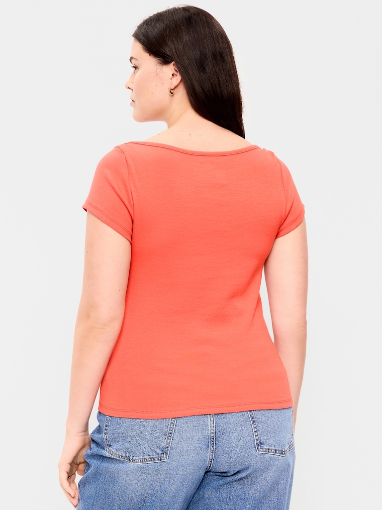 Snug Boatneck T-Shirt