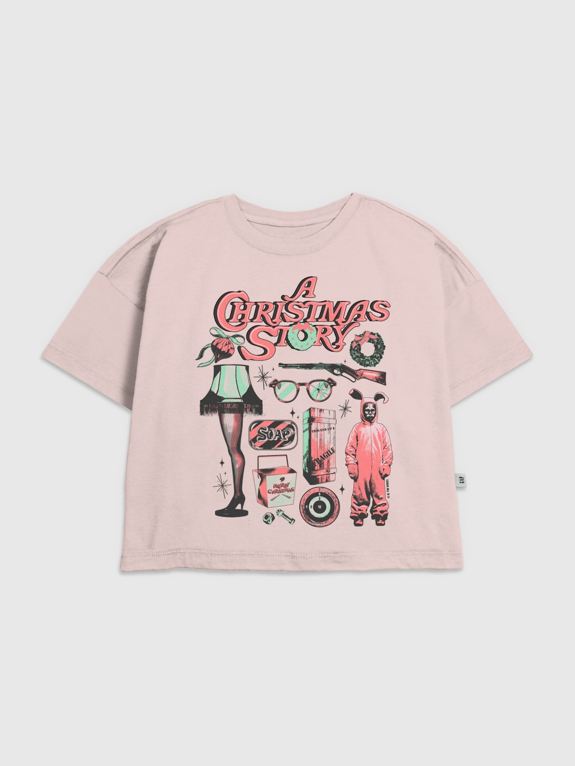 Kids A Christmas Story Icons Graphic T-Shirt