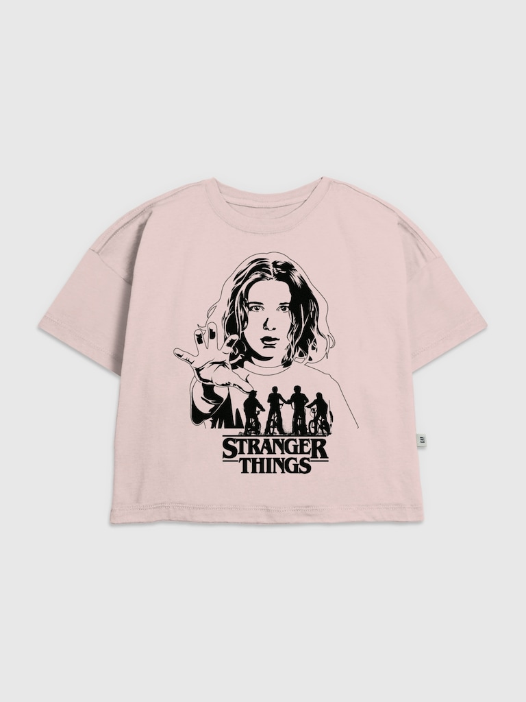 Kids Stranger Things Hawkins Bike Ride Graphic T-Shirt