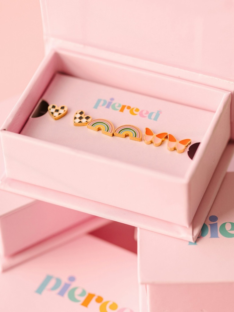 Pierced Co Bestseller Screwback Earring Set