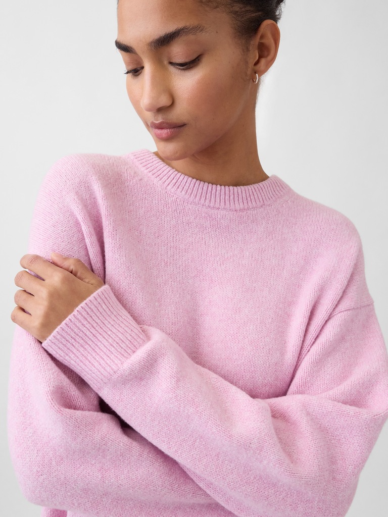 CashSoft Oversized Boyfriend Sweater