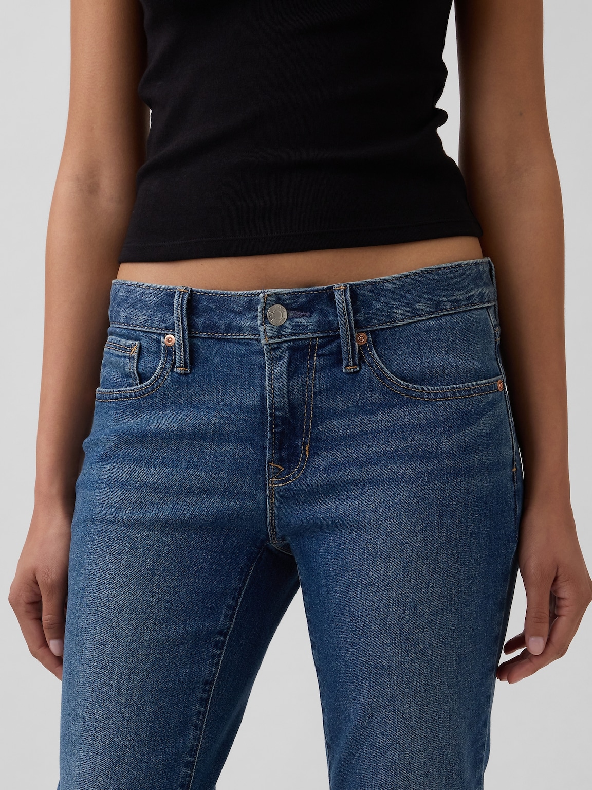 Low Rise Long & Lean Jeans