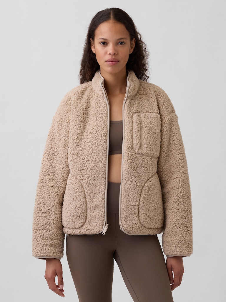 GapFit Reversible Sherpa Jacket