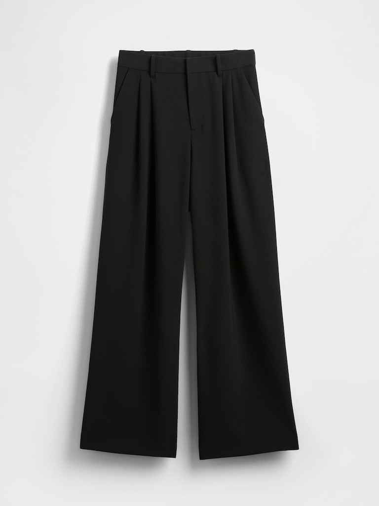Curvy 365 High Rise Pleated Trousers