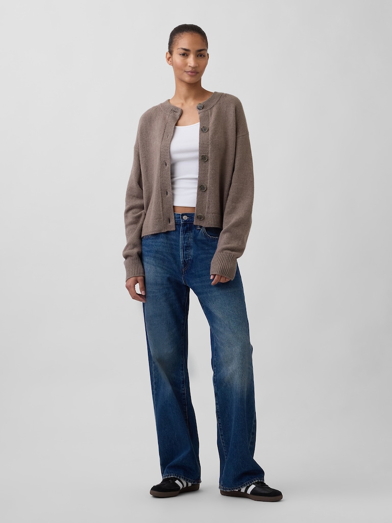 CashSoft Oversized Chunky Cardigan