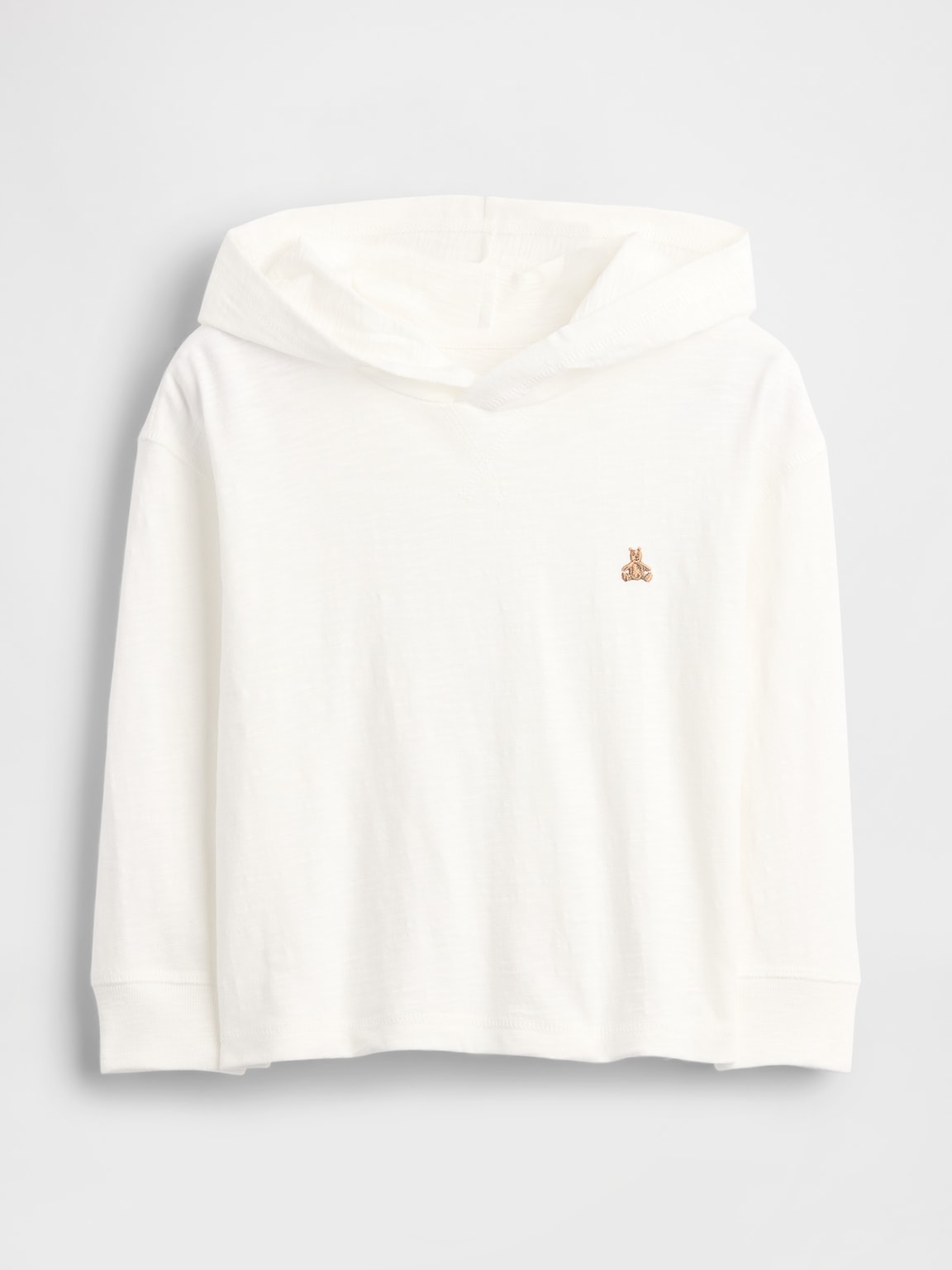 Baby & Toddler Organic Cotton Hooded T-Shirt