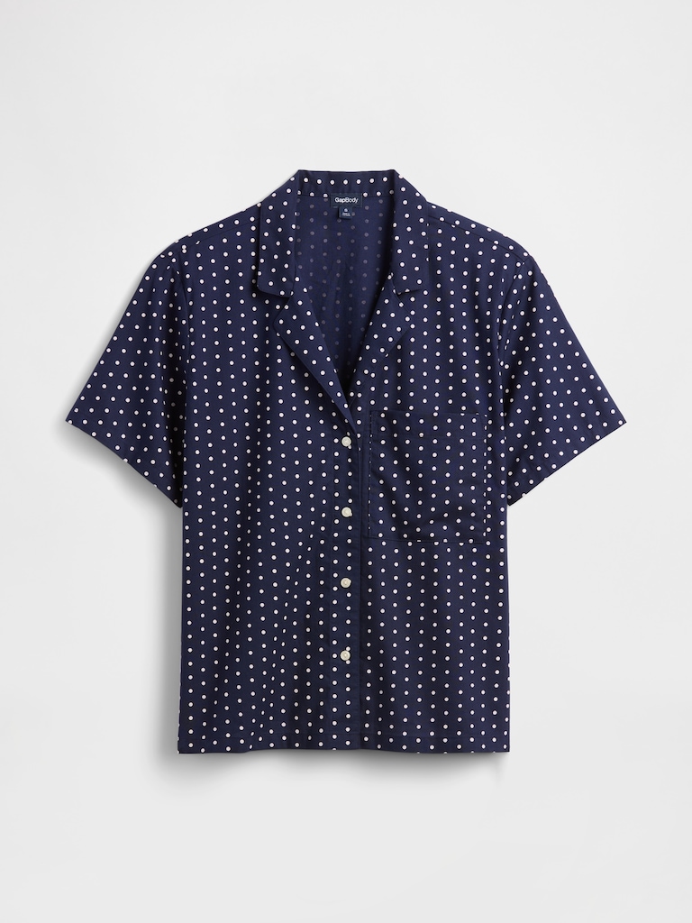 Poplin PJ Shirt