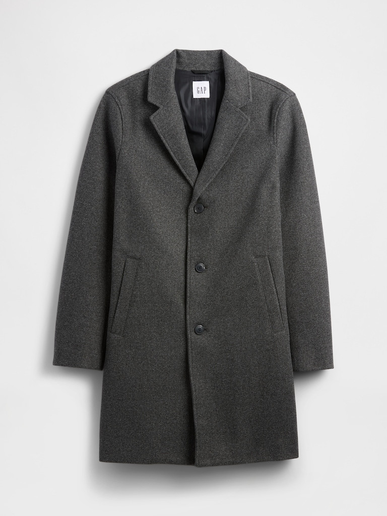 100% Recycled Relaxed Topcoat