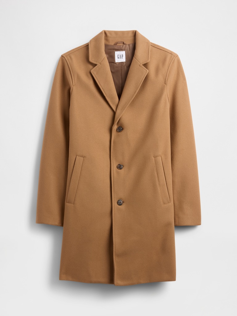 100% Recycled Relaxed Topcoat