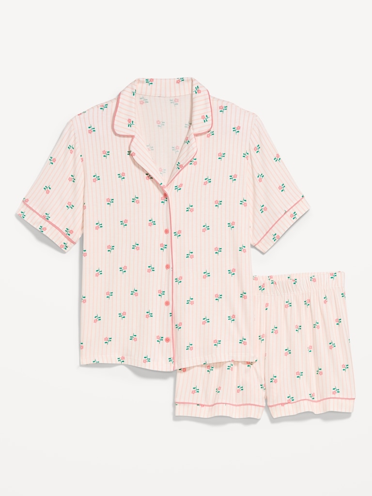 Sunday Sleep Knit Jersey Short Set