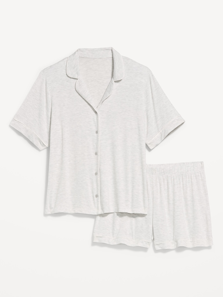 Sunday Sleep Knit Jersey Short Set