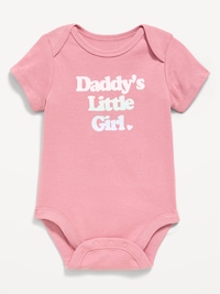 Short Short-Sleeve Graphic Bodysuit for Baby on clearance at Old Navy — 50% off