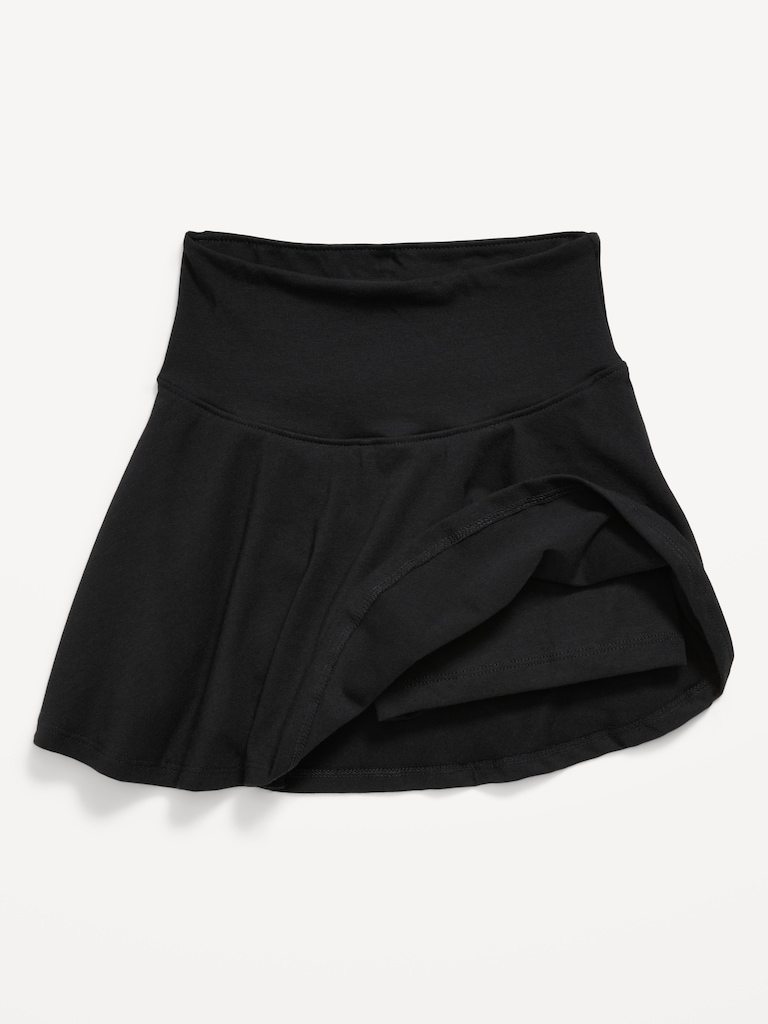 High-Waisted Performance Skort for Girls