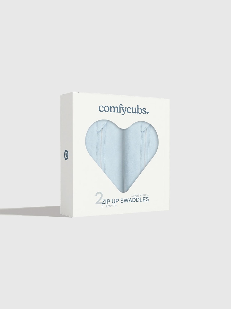 Comfy Cubs Zipper Swaddle Blankets