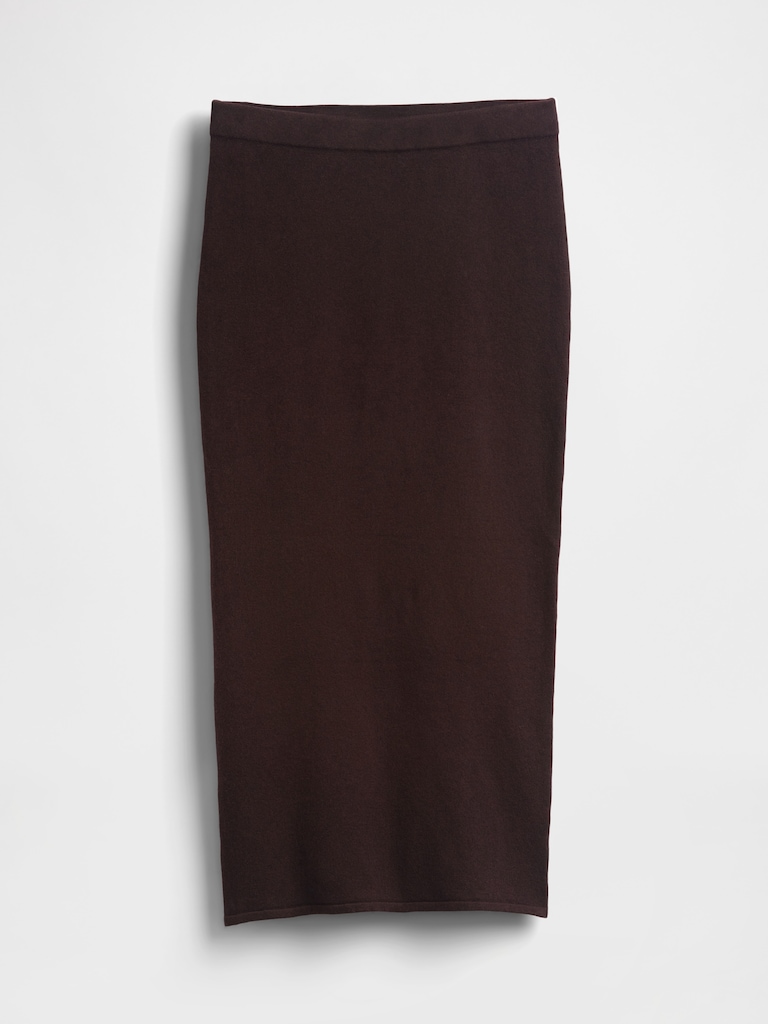 CashSoft Stretch Midi Skirt