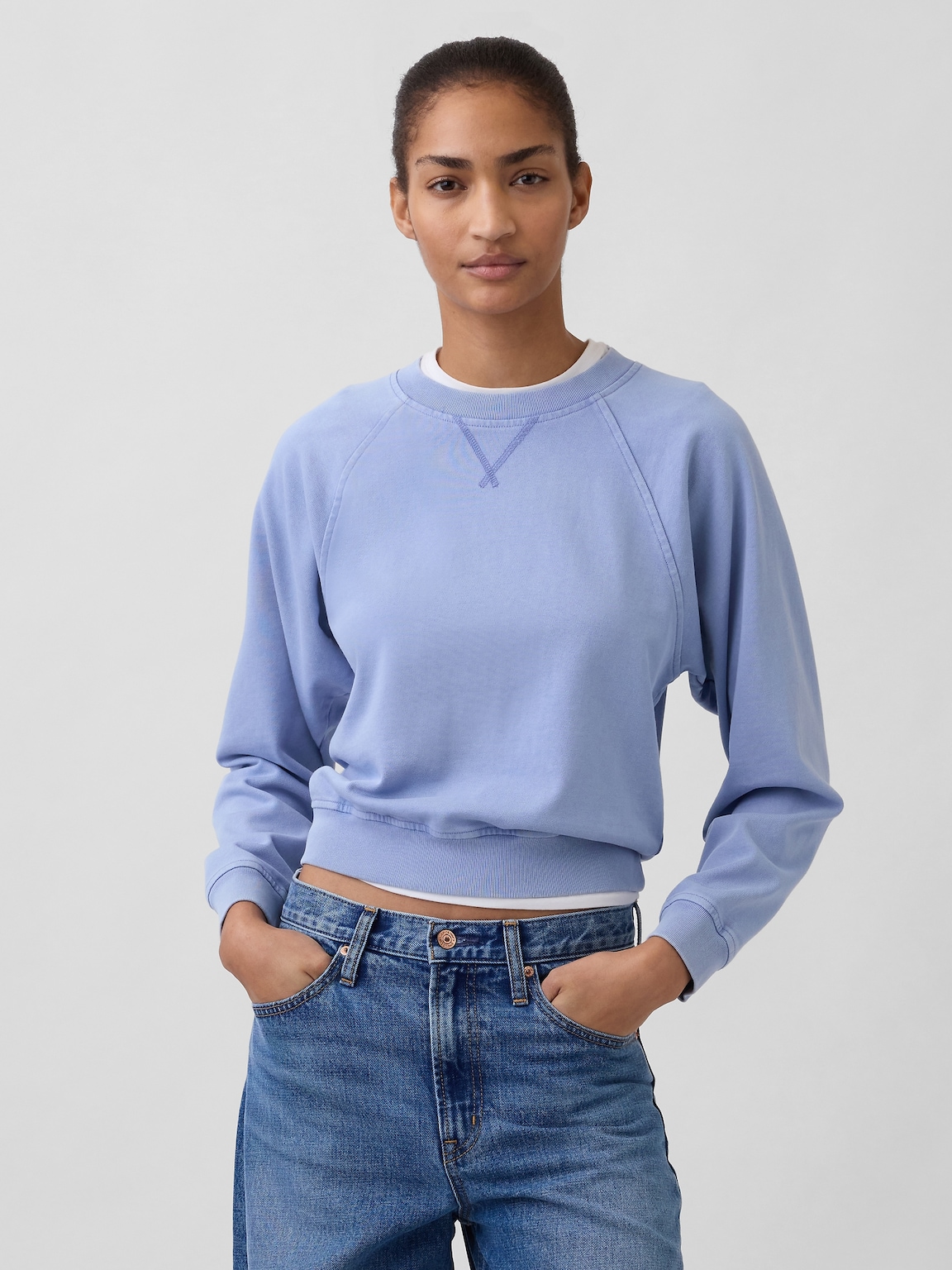 VintageSoft Terry Raglan Sweatshirt