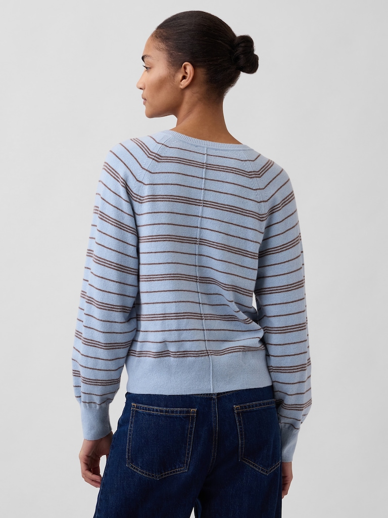 CashSoft Henley Sweater