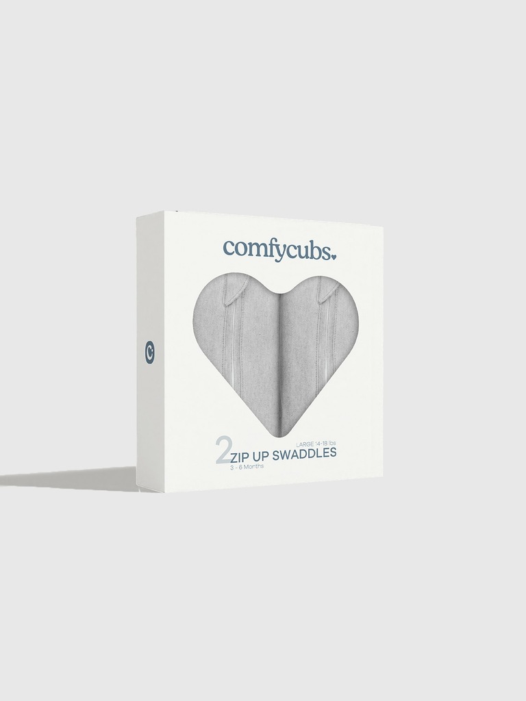 Comfy Cubs Zipper Swaddle Blankets