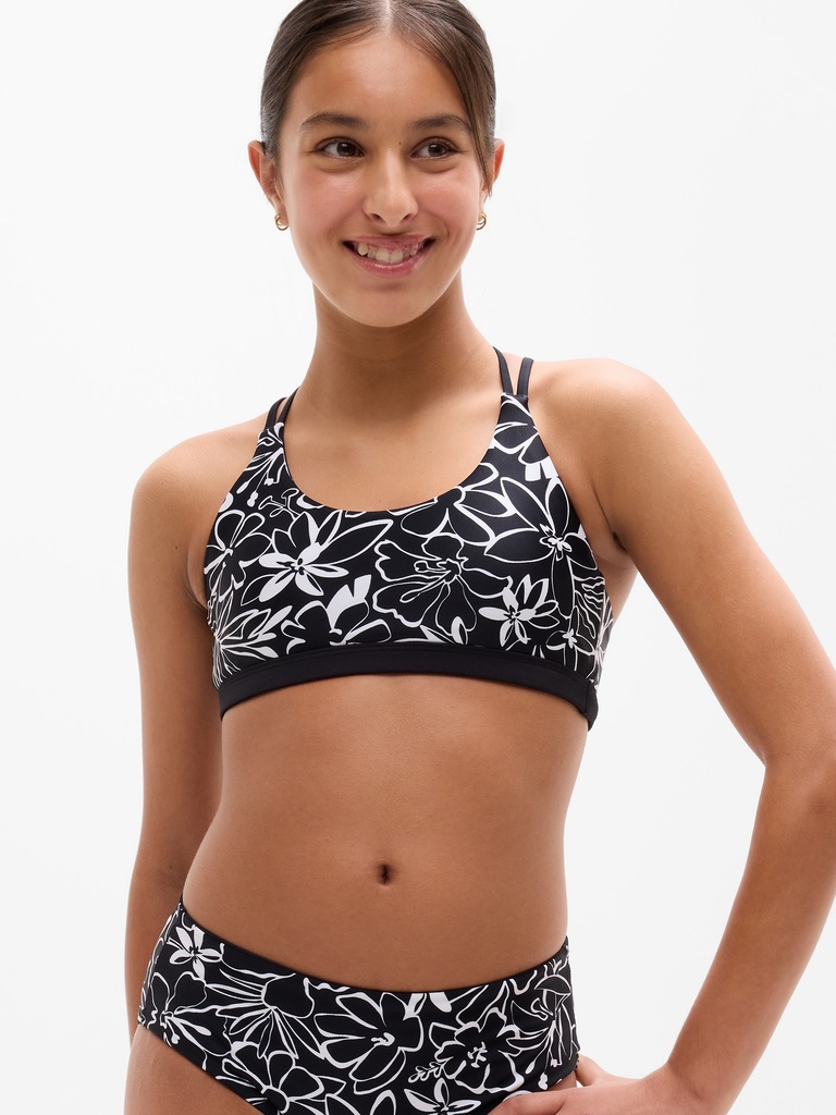 Athleta Girl Reversible Strappy Bikini Top
