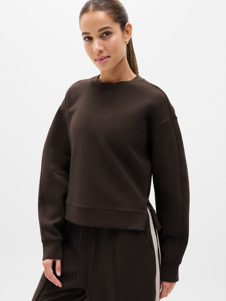 Form Knit Crew Sweatshirt