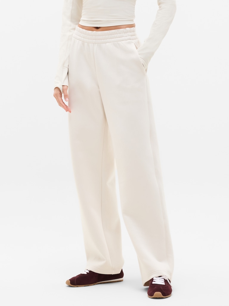 Form Knit Mid Rise Straight Pant