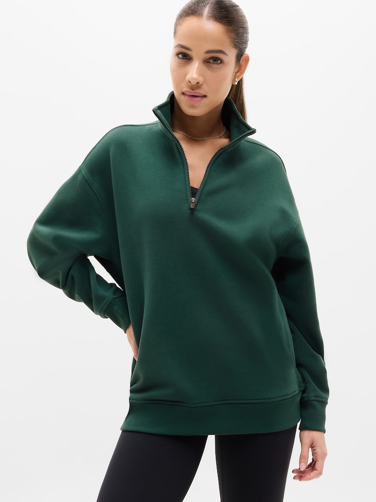 Forever Fleece 1/4 Zip Sweatshirt