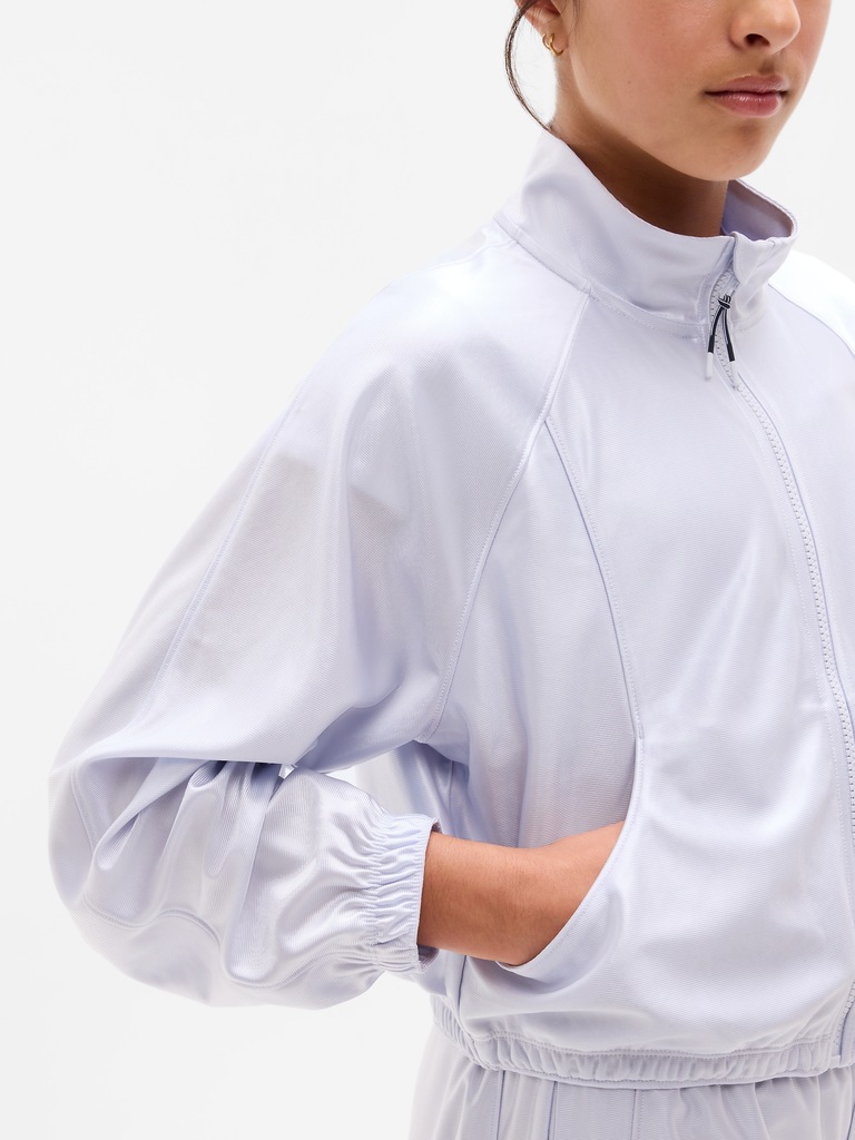 Athleta Girl Shine On Track Jacket