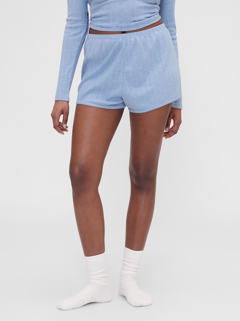 Gap × Summer Fridays Pointelle PJ Shorts