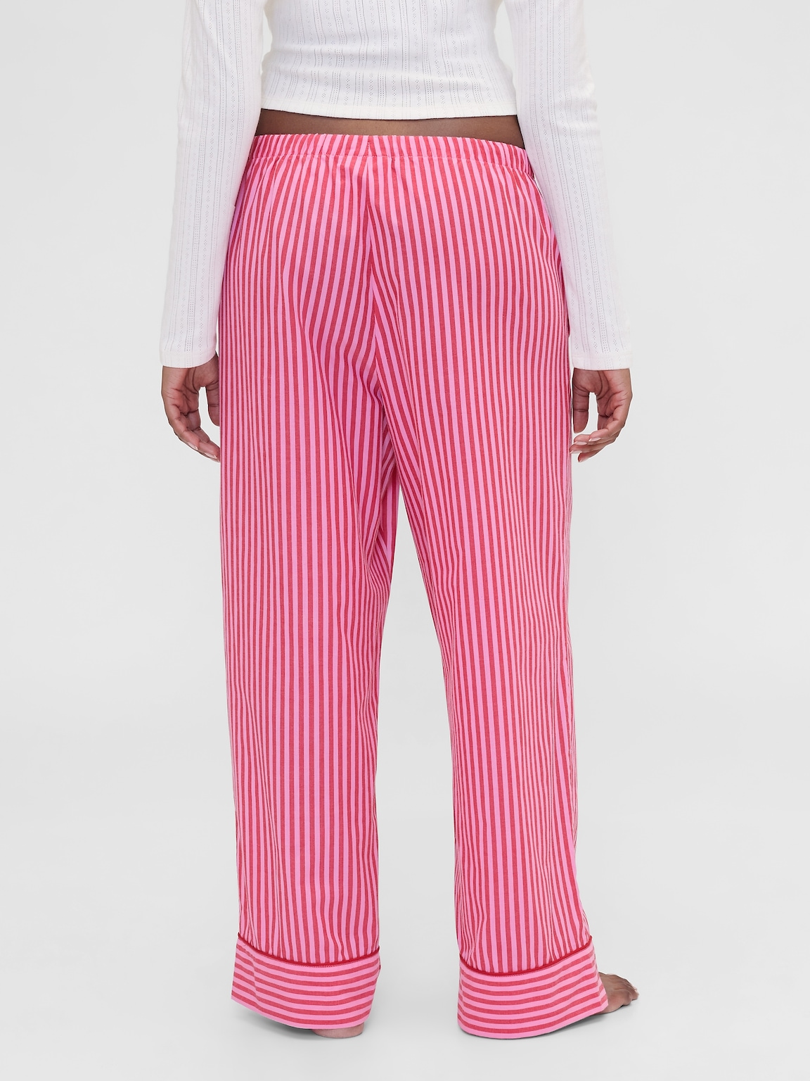 Gap × Summer Fridays Relaxed Poplin Stripe PJ Pants