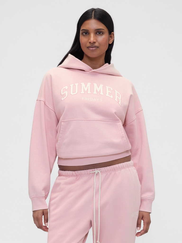 Gap × Summer Fridays Heavyweight Oversized Logo Hoodie