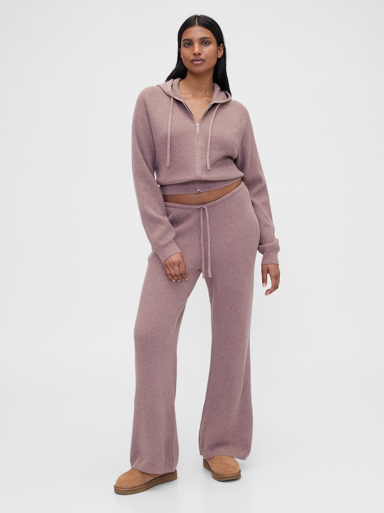 Gap × Summer Fridays CashSoft Waffle Crop Hoodie