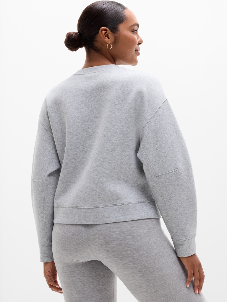 Form Knit Crew Sweatshirt