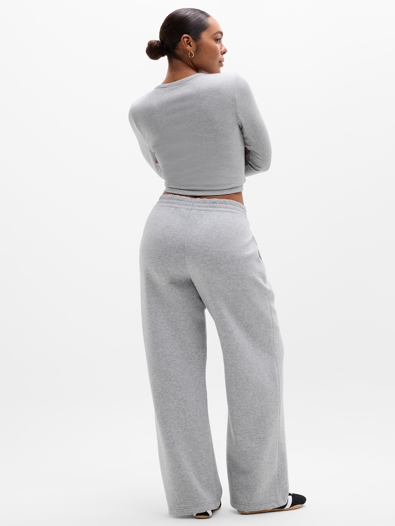 Form Knit Mid Rise Straight Pant