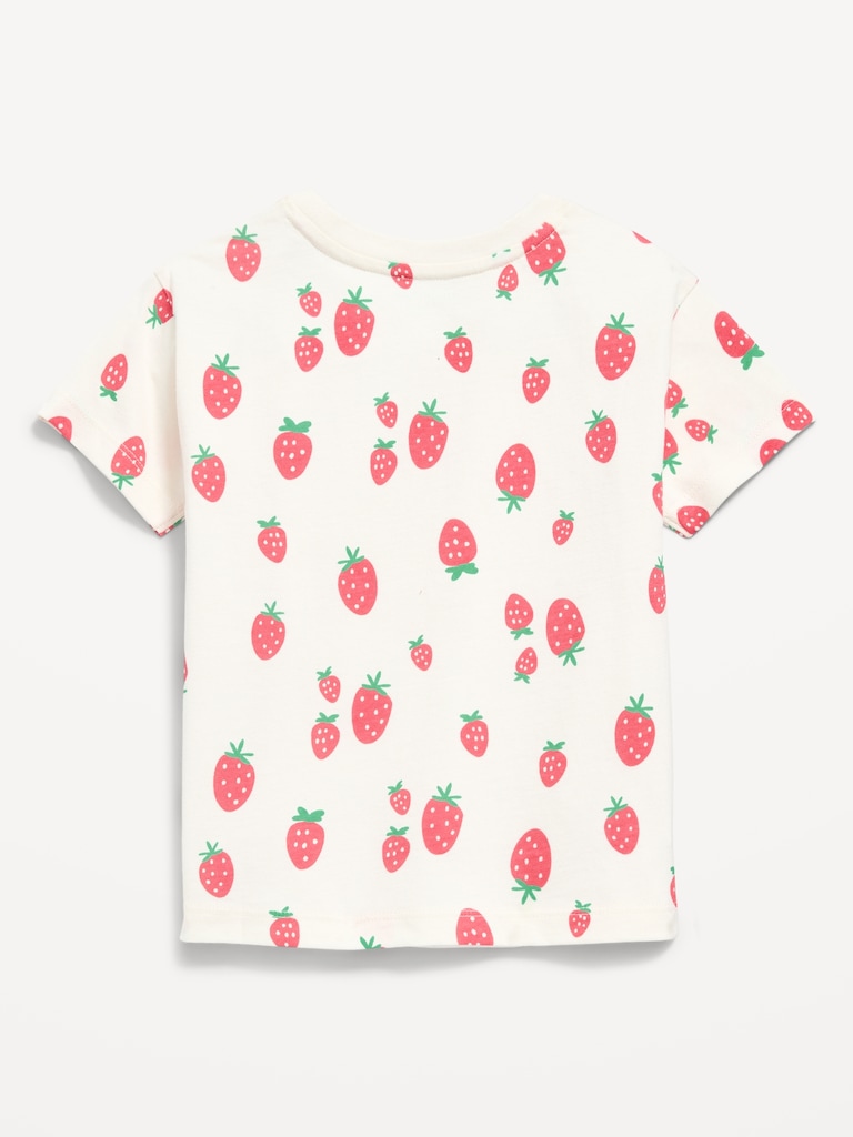 Printed Short-Sleeve T-Shirt for Toddler Girls