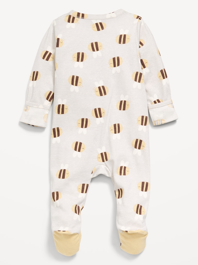 2-Way-Zip Sleep & Play Footed One-Piece for Baby