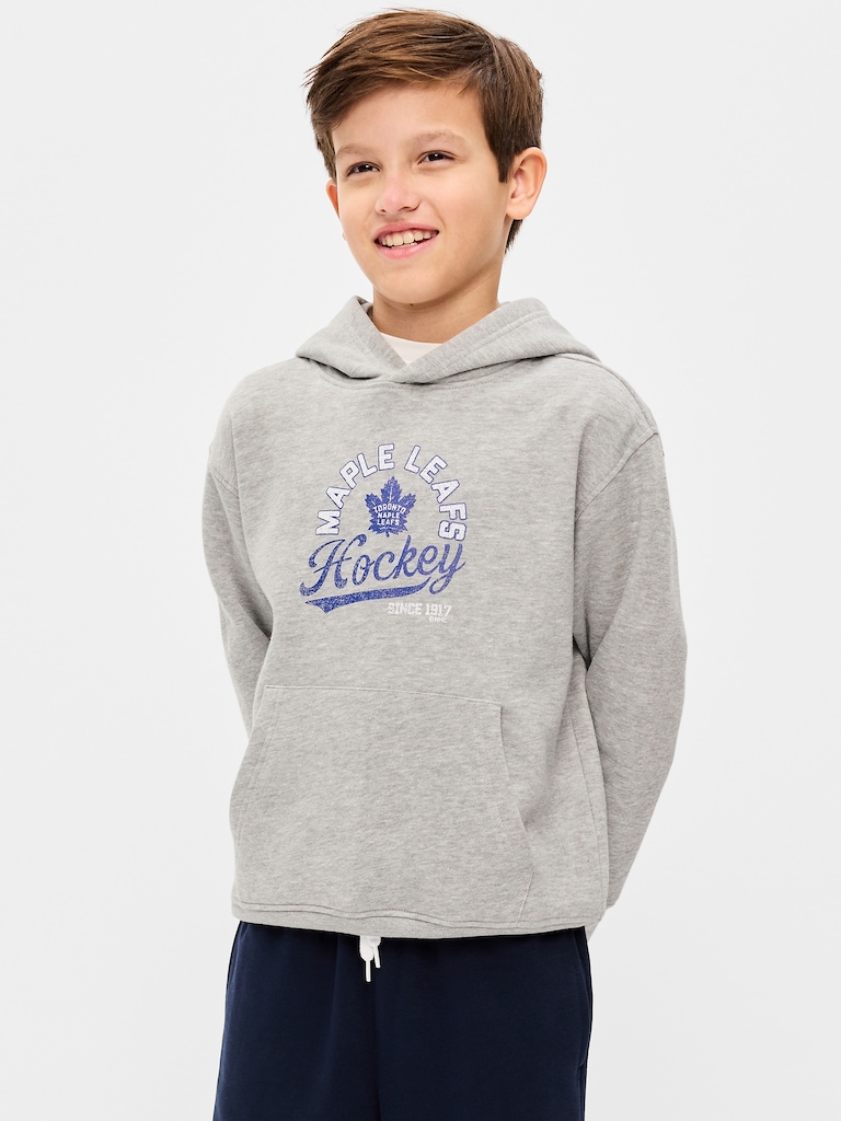 NHL Graphic Gender-Neutral Hoodie for Kids
