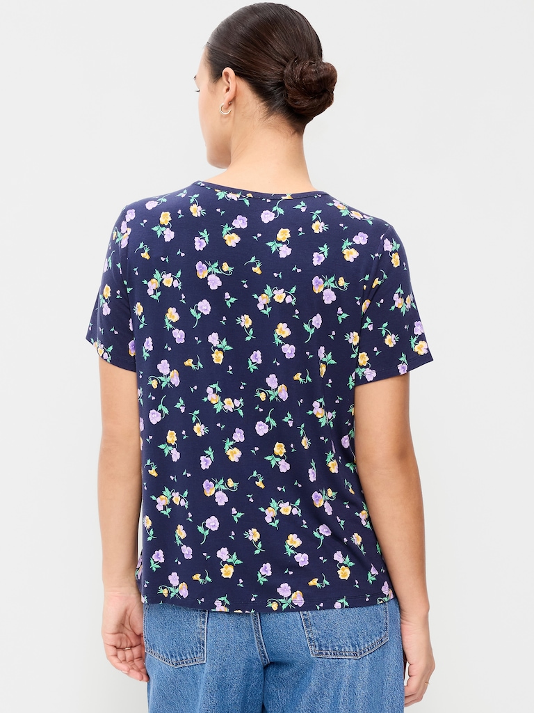 Luxe Crew-Neck T-Shirt