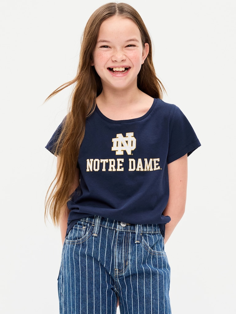 College Graphic T-Shirt for Girls