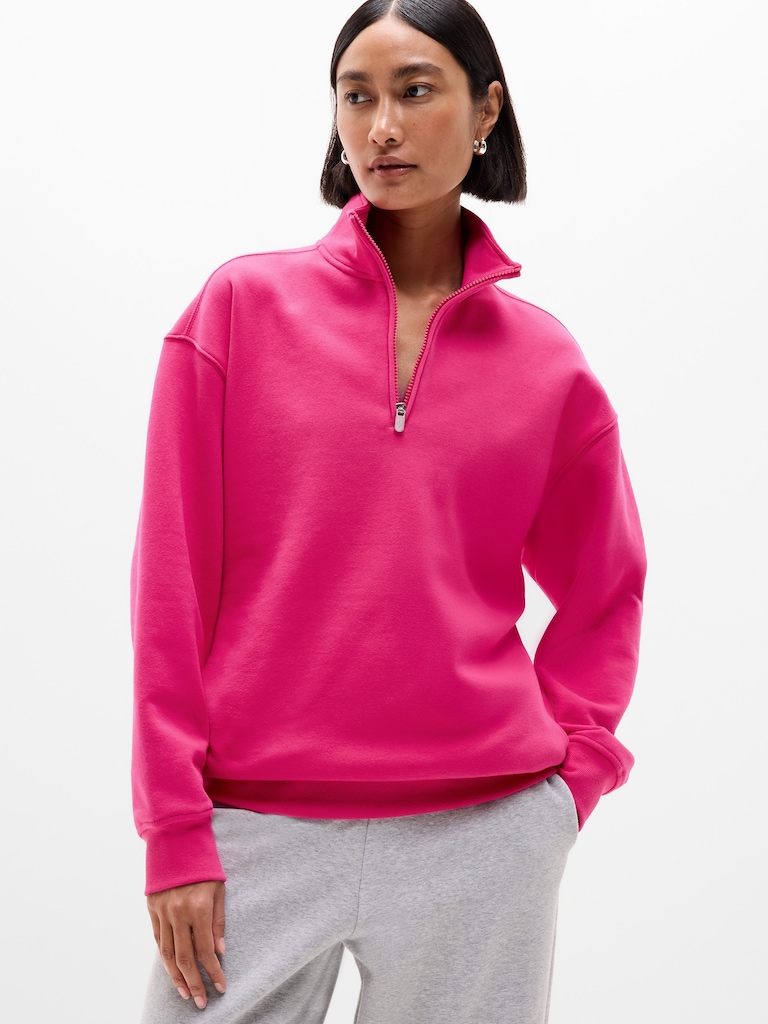Forever Fleece 1/4 Zip Sweatshirt