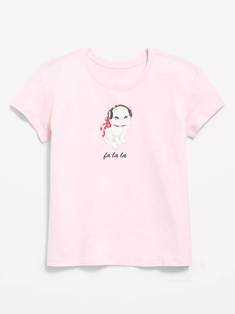 Short-Sleeve Graphic T-Shirt for Girls