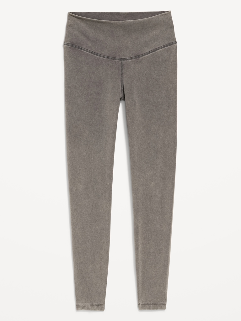 High-Waisted PowerChill 7/8 Cotton Leggings