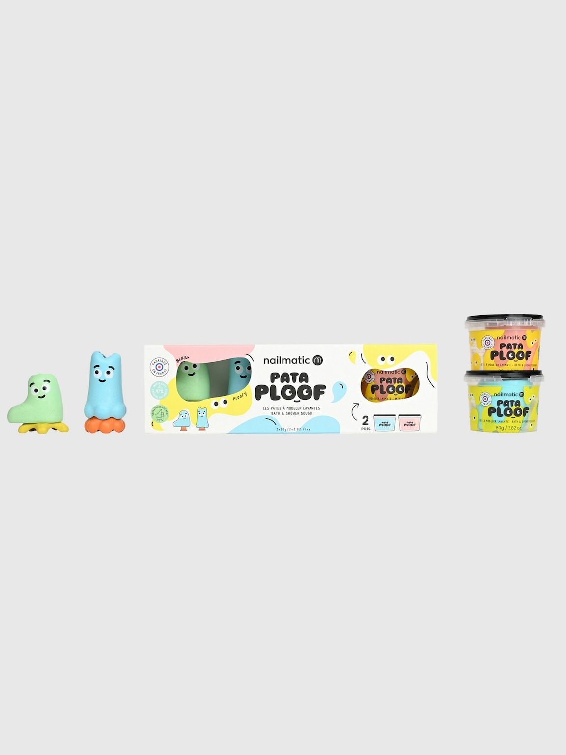 Nailmatic Soap Dough Cleansing Modeling Clay Set