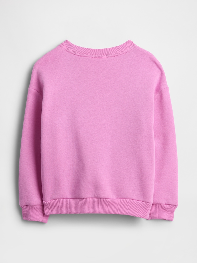 babyGap Logo Relaxed Crewneck Sweatshirt