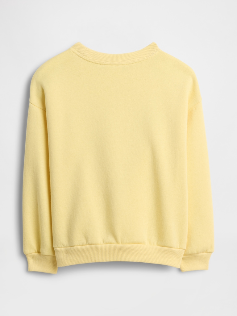 babyGap Logo Relaxed Crewneck Sweatshirt