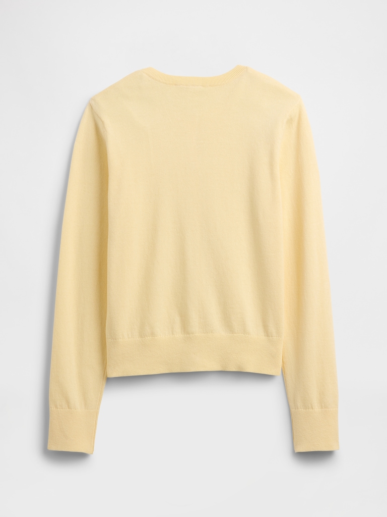 Kids Crewneck Cardigan