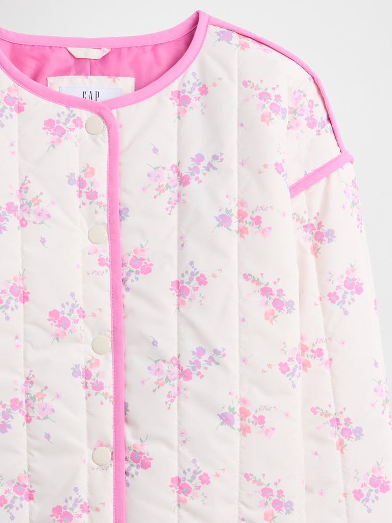 Kids Relaxed Quilted Jacket