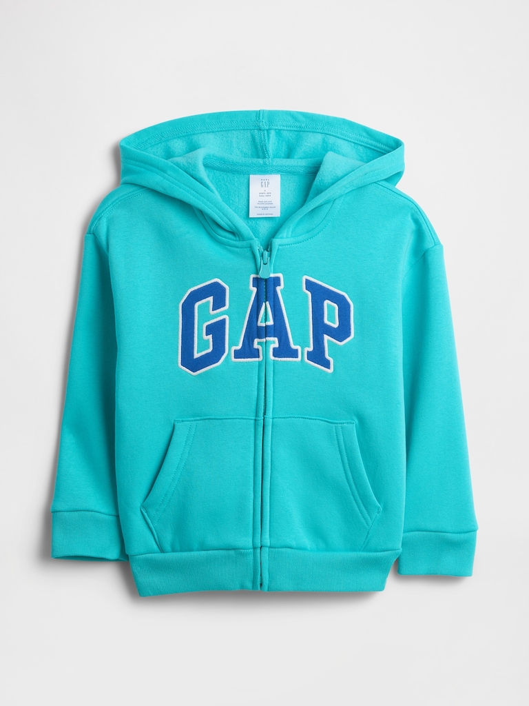 babyGap Relaxed Logo Zip Hoodie