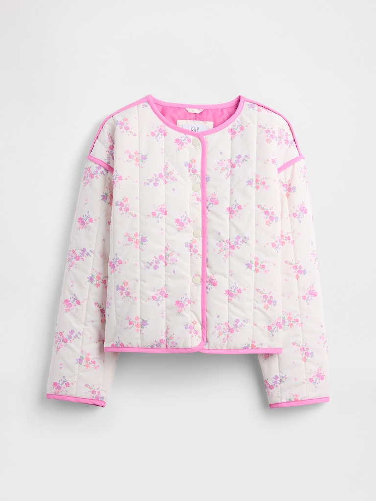 Kids Relaxed Quilted Jacket