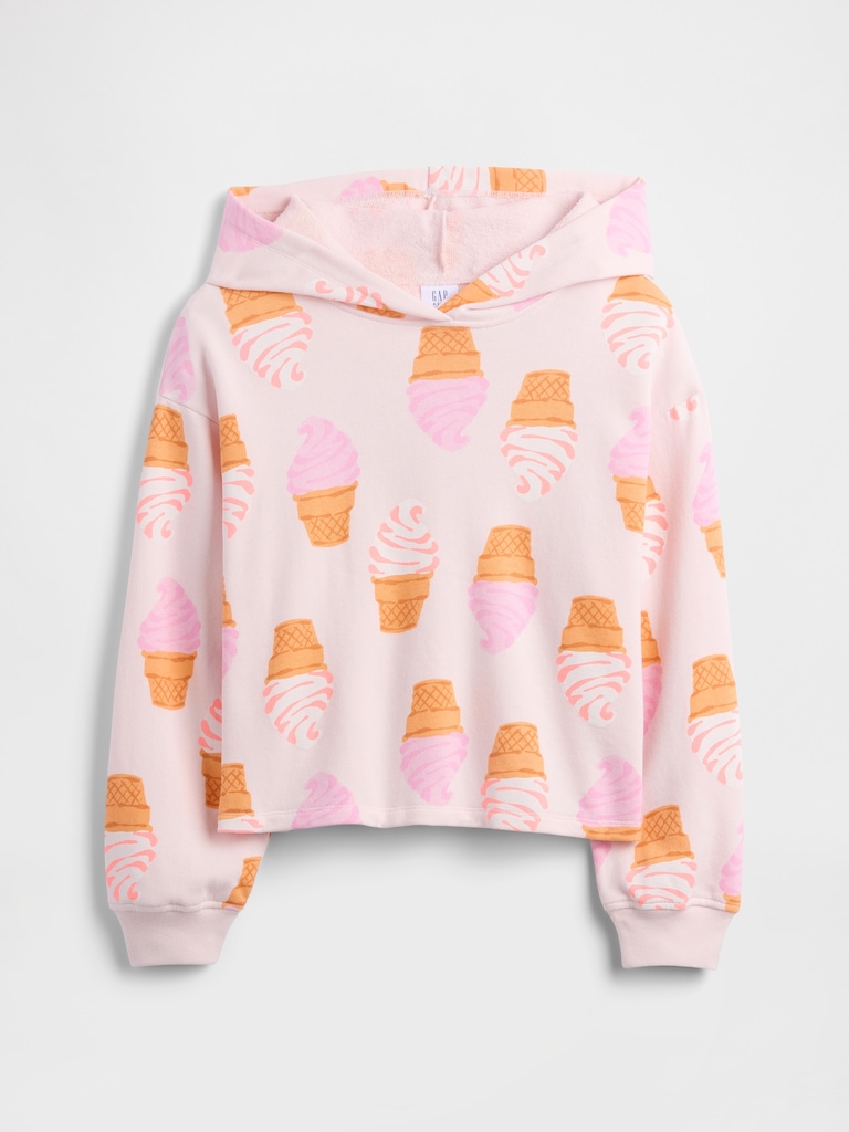 Kids Relaxed French Terry Hoodie
